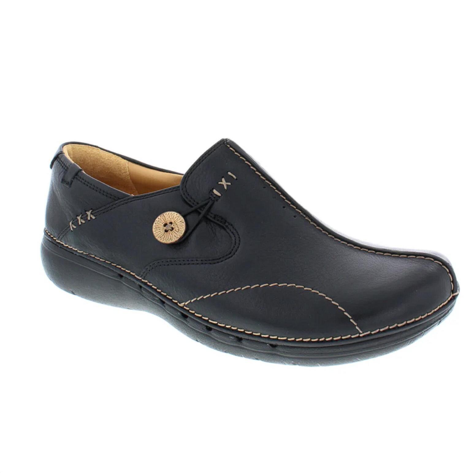 New Clarks Women's Un Loop Shoe In Black